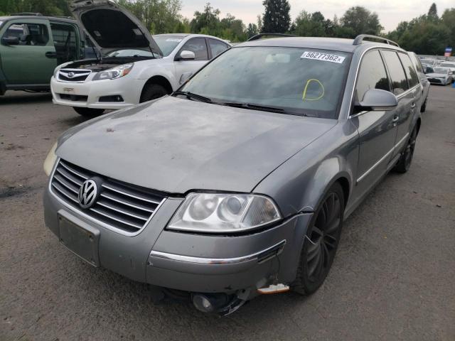 WVWCE63B95E035340 - 2005 VOLKSWAGEN PASSAT GLS GRAY photo 2