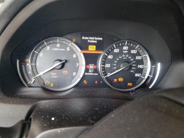 19UUB1F51HA004392 - 2017 ACURA TLX TECH GRAY photo 8