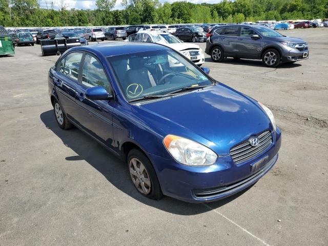 KMHCN4AC4AU409509 - 2010 HYUNDAI ACCENT BLUE photo 1