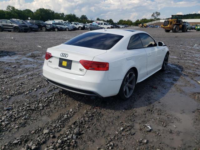 WAUMFAFR4FA033756 - 2015 AUDI A5 PREMIUM WHITE photo 4