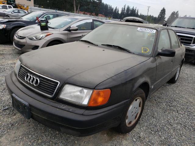 WAUBJ54A9NN037013 - 1992 AUDI 100 S BLACK photo 2