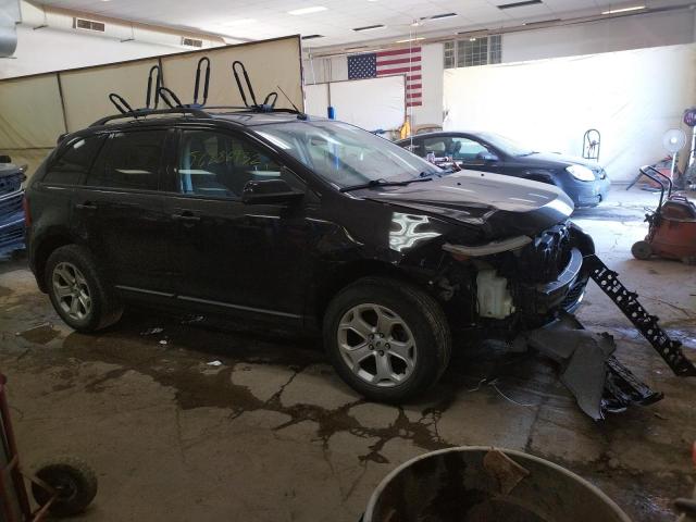 2FMDK3JC5DBA31007 - 2013 FORD EDGE SEL BLACK photo 1