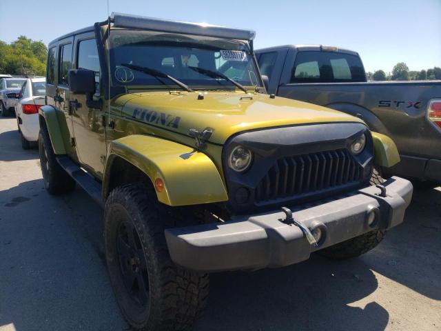 1J4GA59127L155110 - 2007 JEEP WRANGLER S GREEN photo 1