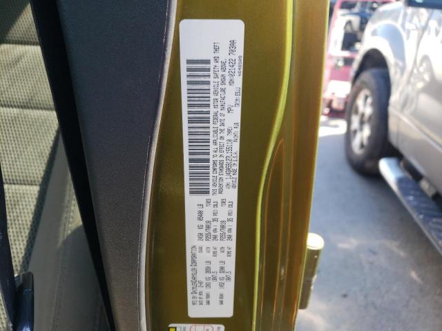 1J4GA59127L155110 - 2007 JEEP WRANGLER S GREEN photo 10