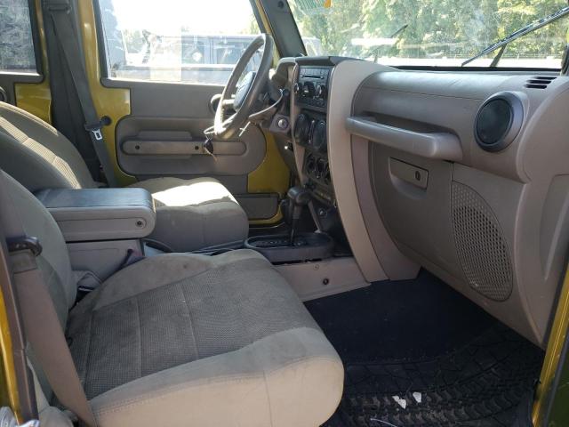 1J4GA59127L155110 - 2007 JEEP WRANGLER S GREEN photo 5