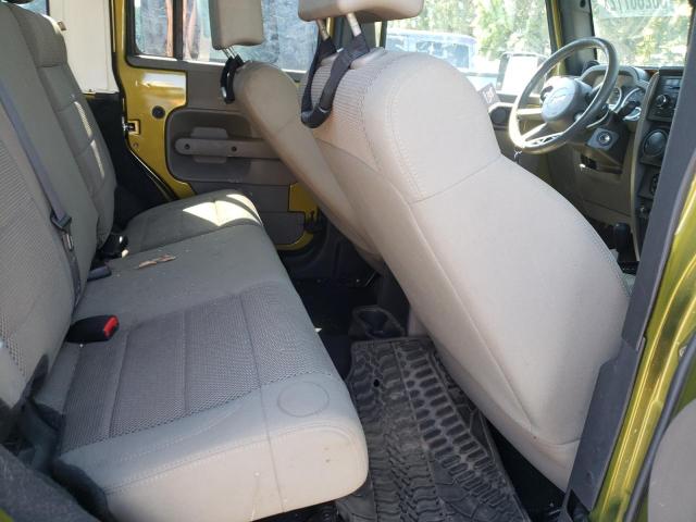 1J4GA59127L155110 - 2007 JEEP WRANGLER S GREEN photo 6