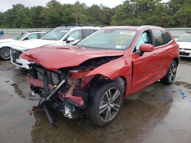 YV4A22RK6M1689263 - 2021 VOLVO XC60 T6 MO RED photo 2