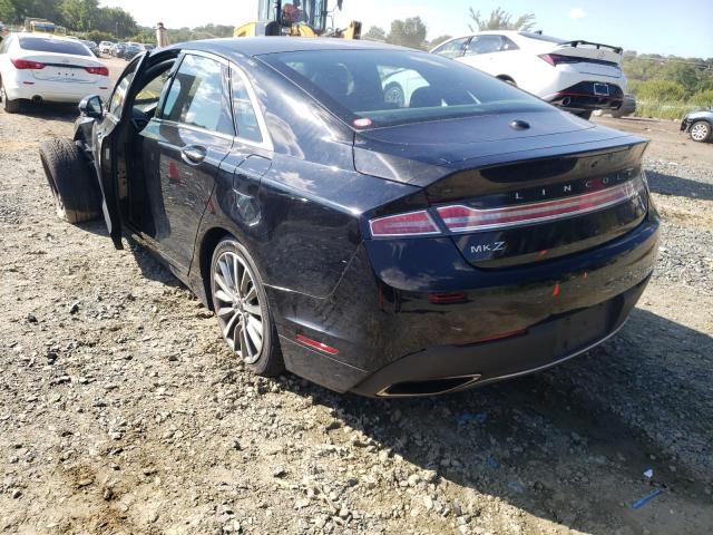 3LN6L5C9XHR603019 - 2017 LINCOLN MKZ SELECT BLACK photo 3