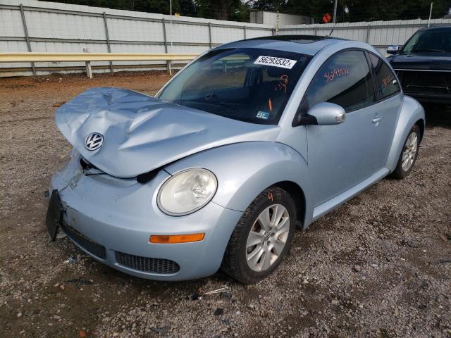 3VWRW3AGXAM028628 - 2010 VOLKSWAGEN NEW BEETLE 蓝色 照片 2