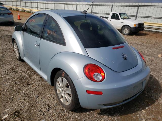 3VWRW3AGXAM028628 - 2010 VOLKSWAGEN NEW BEETLE 蓝色 照片 3