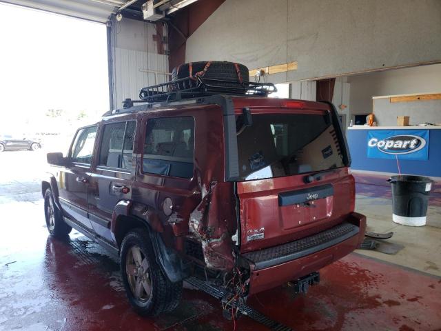 1J8HG48N07C529570 - 2007 JEEP COMMANDER 红色 照片 3