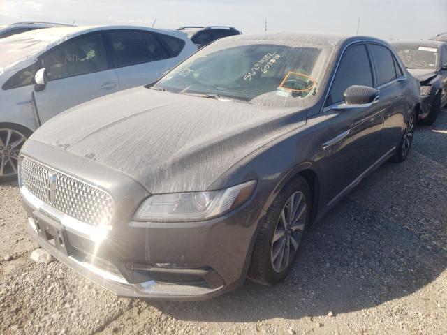 1LN6L9PKXJ5602028 - 2018 LINCOLN CONTINENTA GRAY photo 2