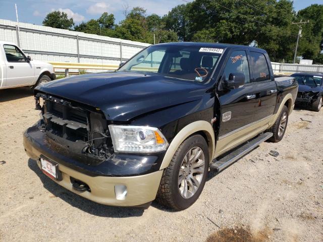 1C6RR7PT3DS619912 - 2013 RAM 1500 LONGH BLACK photo 2