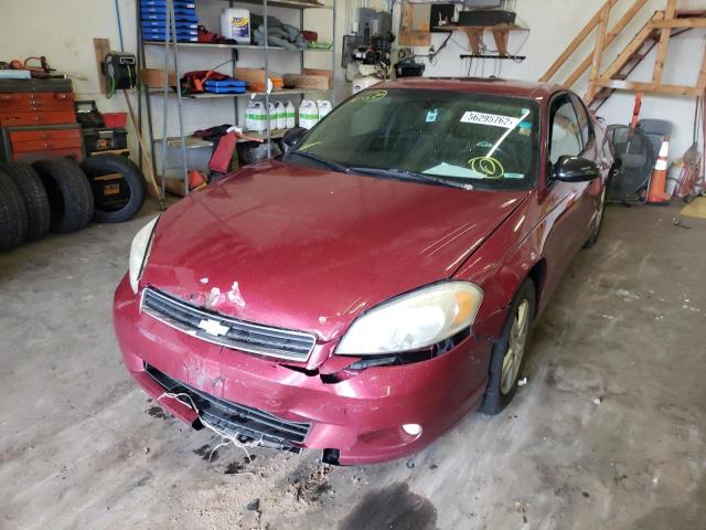 2G1WJ15K669233041 - 2006 CHEVROLET MONTE CARL ბურგუნდია ფოტო 9
