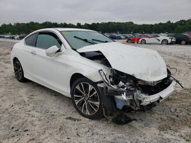 1HGCT1B81HA005826 - 2017 HONDA ACCORD EXL WHITE photo 1