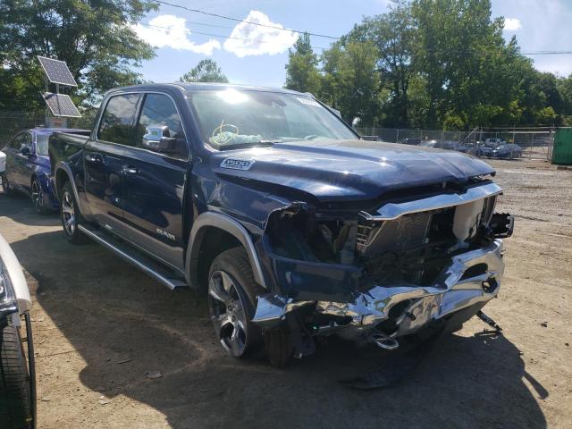 1C6SRFJTXMN800797 - 2021 RAM 1500 LARAM BLUE photo 1