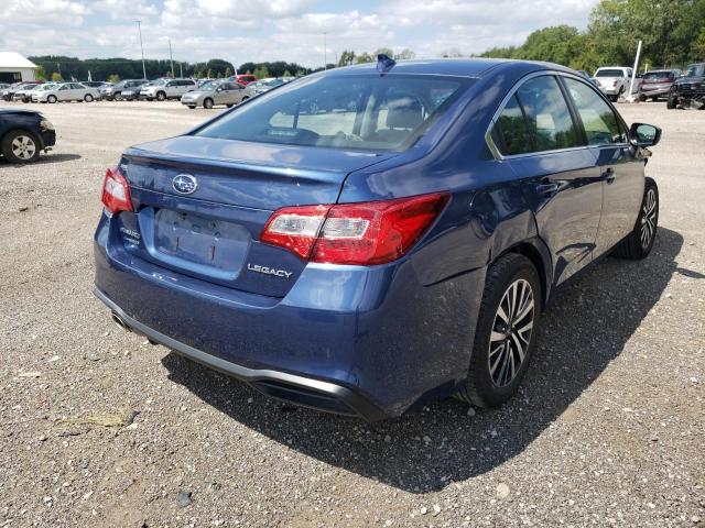 4S3BNAF69K3030885 - 2019 SUBARU LEGACY 2.5 BLUE photo 4