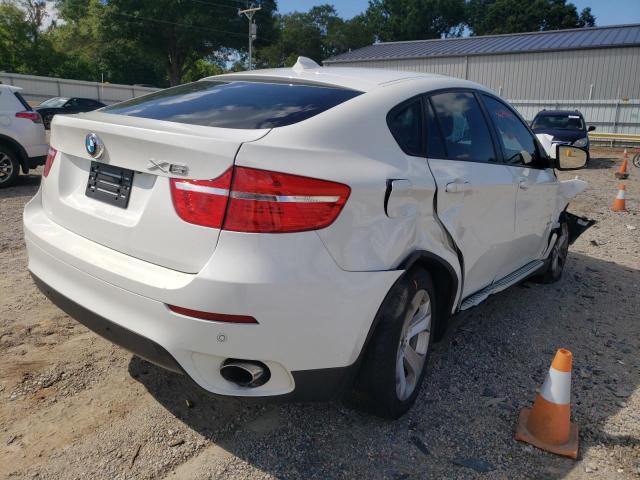 5UXFG2C50BLX08676 - 2011 BMW X6 XDRIVE3 WHITE photo 4