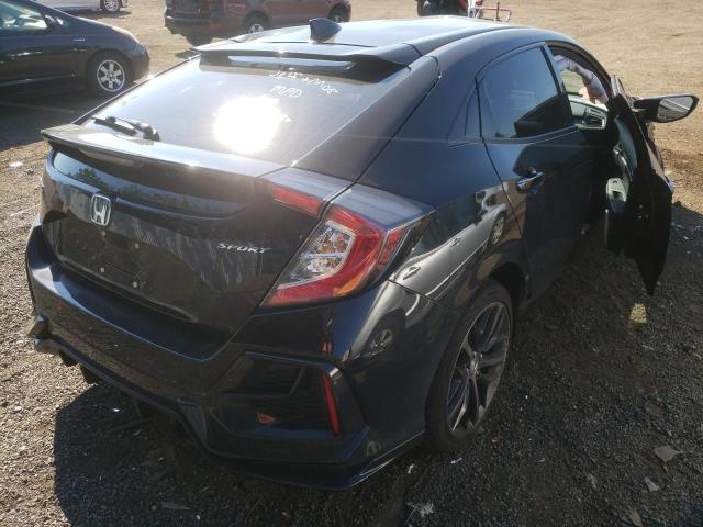 SHHFK7H43MU416442 - 2021 HONDA CIVIC SPOR BLACK photo 4