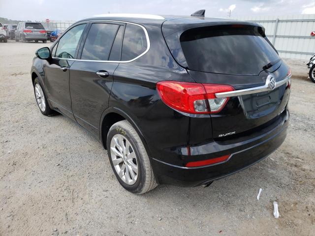 LRBFXBSA1HD062579 - 2017 BUICK ENVISION E BLACK photo 3