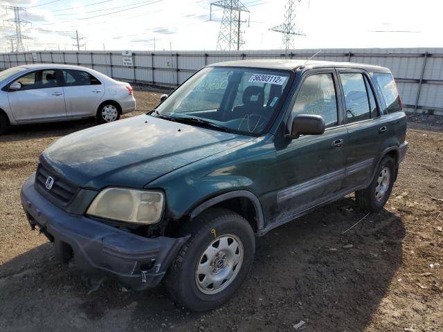 JHLRD1849XC065028 - 1999 HONDA CR-V LX TEAL photo 9