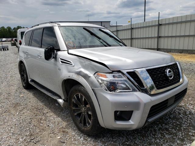 JN8AY2NF2K9351484 - 2019 NISSAN ARMADA PLA SILVER photo 1