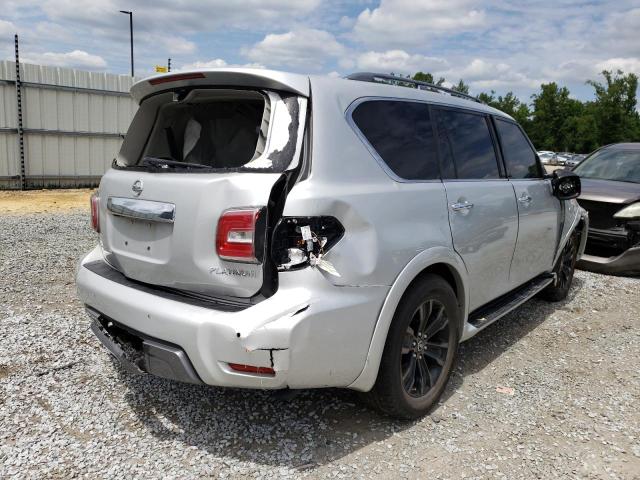 JN8AY2NF2K9351484 - 2019 NISSAN ARMADA PLA SILVER photo 4