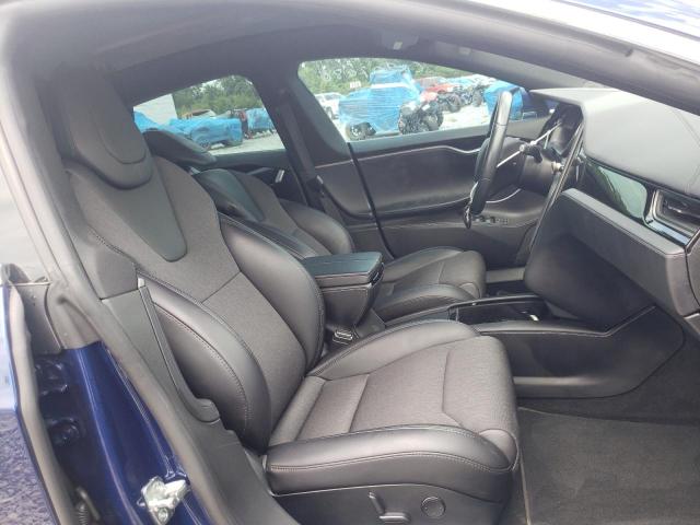 5YJSA1E25JF260466 - 2018 TESLA MODEL S Կապույտ լուսանկար 5