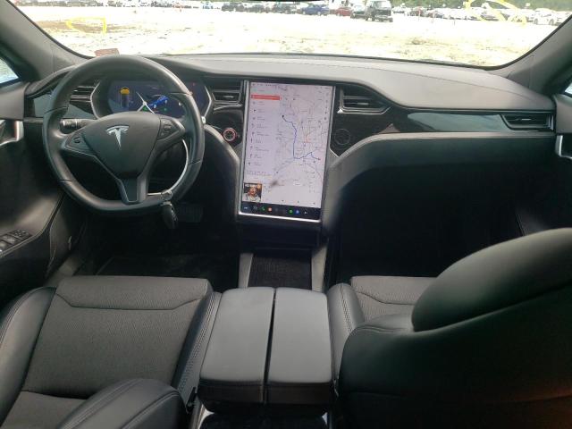 5YJSA1E25JF260466 - 2018 TESLA MODEL S Կապույտ լուսանկար 9