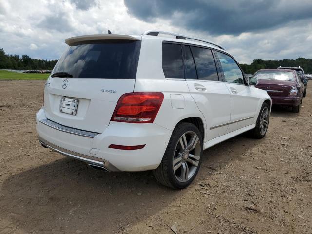 WDCGG8JB4DF966891 - 2013 MERCEDES-BENZ GLK 350 4M WHITE photo 4