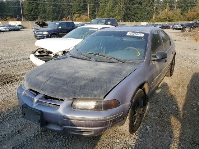 1B3EJ46X8TN138117 - 1996 DODGE STRATUS BLUE photo 2