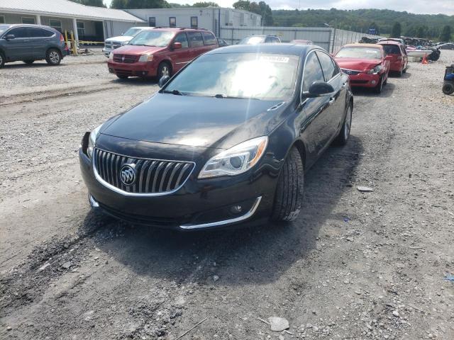2G4GK5EX7F9170393 - 2015 BUICK REGAL BLACK photo 2