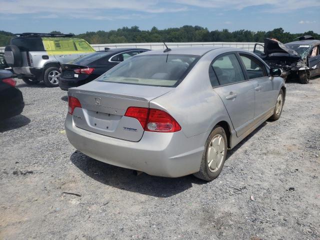 JHMFA36207S002104 - 2007 HONDA CIVIC HYBRID  photo 4