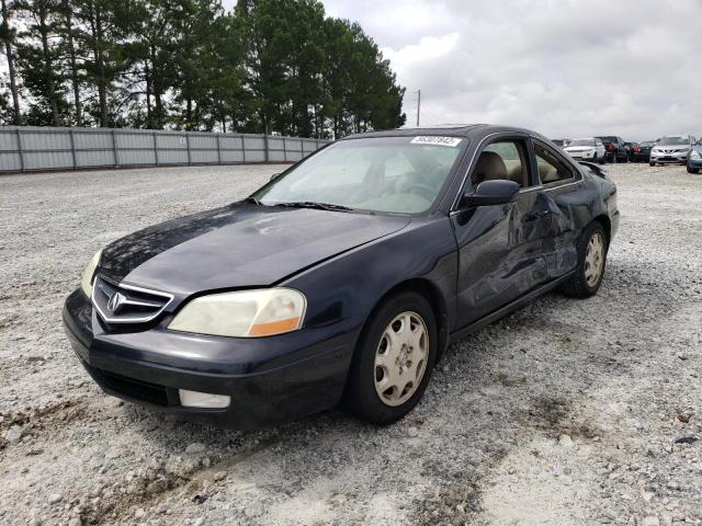 19UYA42452A004499 - 2002 ACURA 3.2CL BLACK photo 2