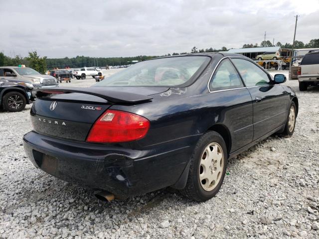 19UYA42452A004499 - 2002 ACURA 3.2CL BLACK photo 4