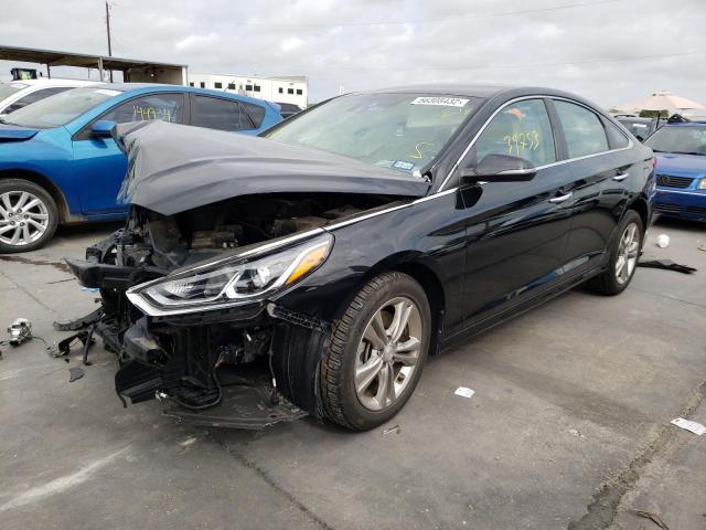 5NPE34AF1KH813327 - 2019 HYUNDAI SONATA LIM BLACK photo 2