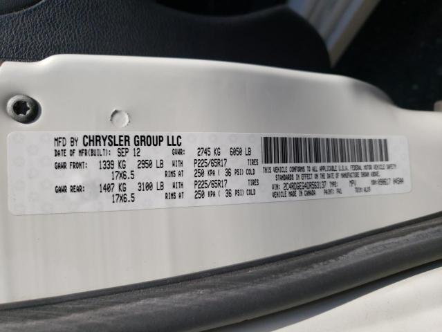 2C4RDGEG4DR563137 - 2013 DODGE GRAND CARAVAN R/T  photo 10