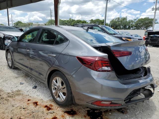 5NPD84LF9LH517726 - 2020 HYUNDAI ELANTRA SE GRAY photo 3