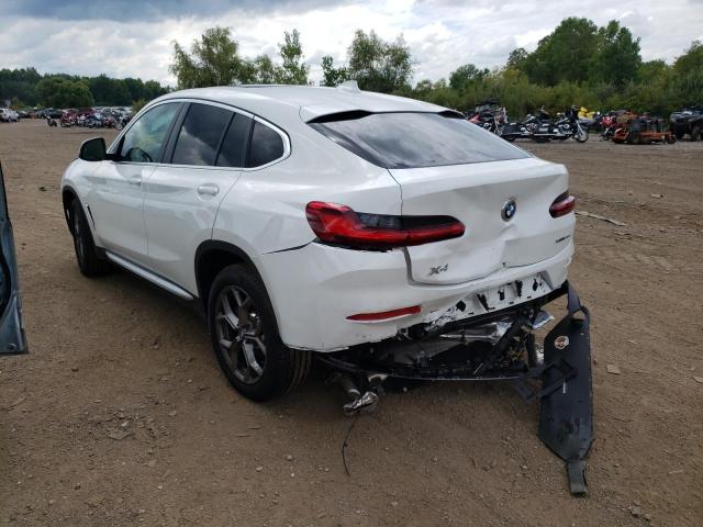 5UX33DT09N9M43997 - 2022 BMW X4 XDRIVE3 WHITE photo 3