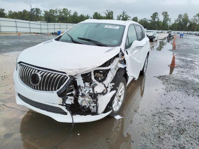 LRBFX1SA7JD080939 - 2018 BUICK ENVISION E WHITE photo 2