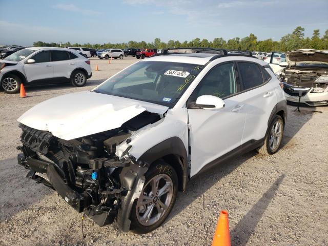 KM8K3CAB1NU919230 - 2022 HYUNDAI KONA SEL WHITE photo 2