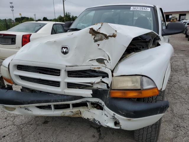 1B7GG26N91S169741 - 2001 DODGE DAKOTA WHITE photo 9