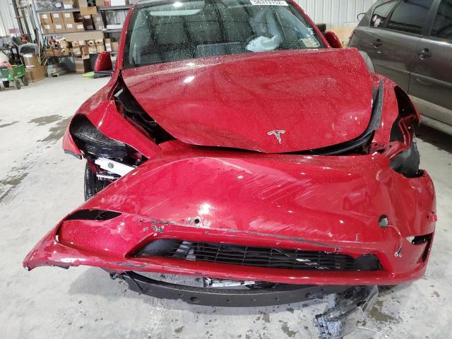 5YJYGAEDXMF133906 - 2021 TESLA MODEL Y Rouge photo 9