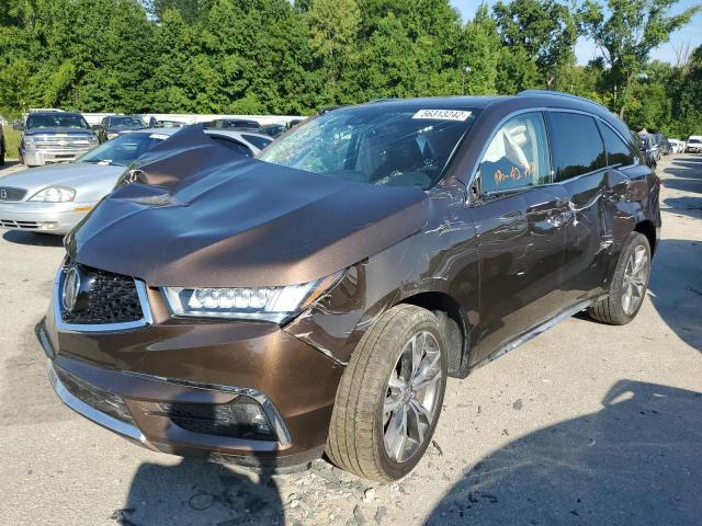 5J8YD4H90LL009089 - 2020 ACURA MDX ADVANC TAN photo 2