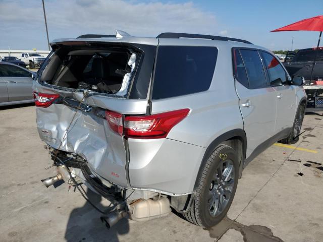 1GNERJKX4KJ153335 - 2019 CHEVROLET TRAVERSE R SILVER photo 4