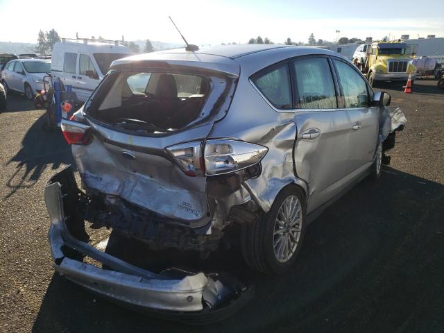 1FADP5BU3DL528359 - 2013 FORD C-MAX SEL SILVER photo 4