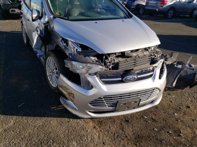 1FADP5BU3DL528359 - 2013 FORD C-MAX SEL SILVER photo 9