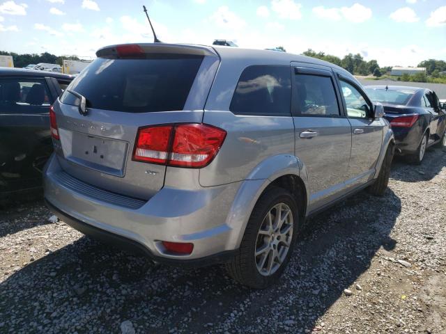 3C4PDDEG6KT720277 - 2019 DODGE JOURNEY GT SILVER photo 4