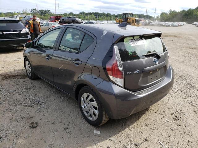 JTDKDTB30F1095040 - 2015 TOYOTA PRIUS C GRAY photo 3