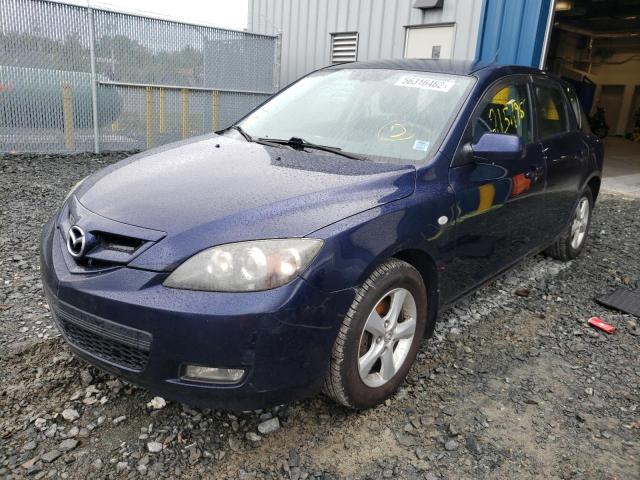 JM1BK34F781173703 - 2008 MAZDA 3 I  photo 2